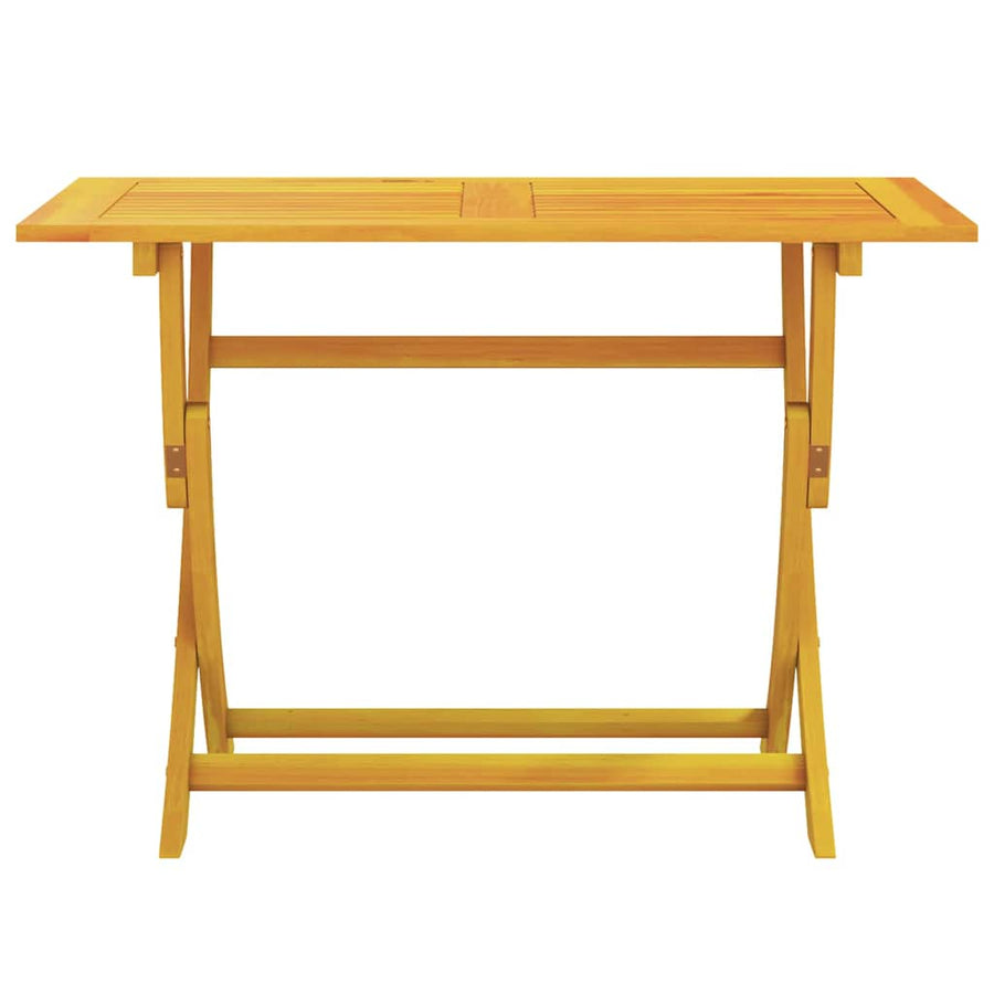 Tuin Eetset Met Kussen 5 Pcs Bruin Massief Acaciahout