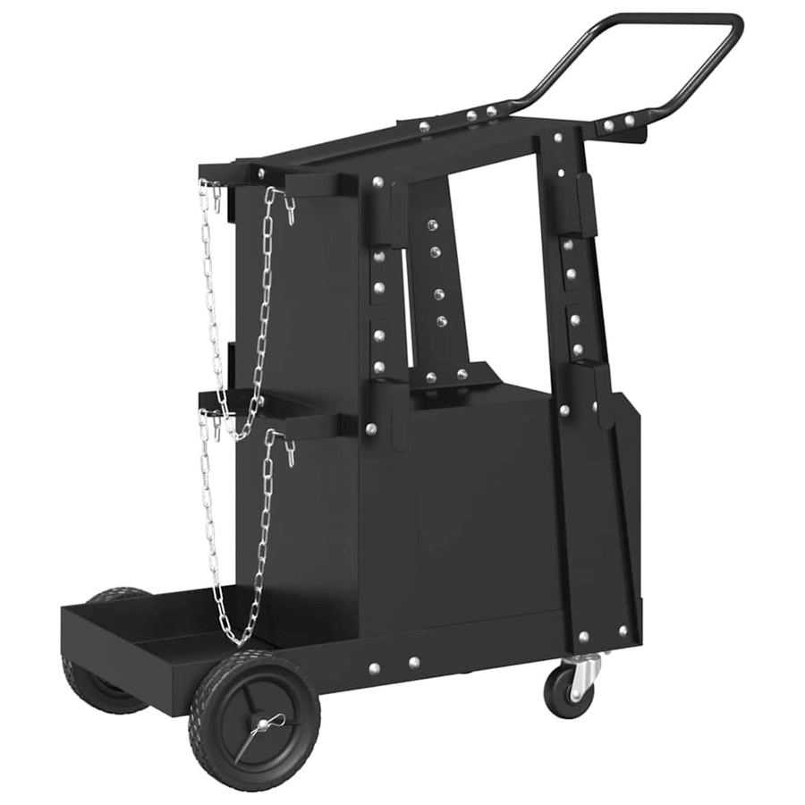 Laswagen Zwart 91 X 47 X 96 Cm Staal