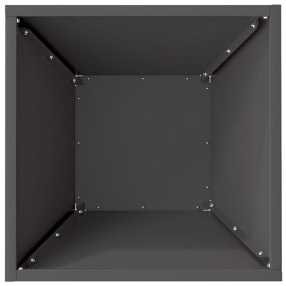 Plastic Plantenbak 5 pcs Zwart 35 x 35 x 15 cm Staal