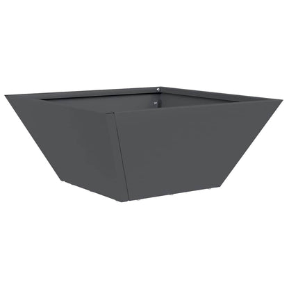 Plastic Plantenbak 5 pcs Antraciet 35 x 35 x 15 cm Staal