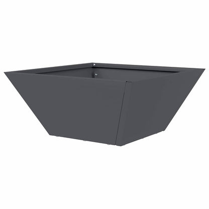 Plastic Plantenbak 5 pcs Antraciet 35 x 35 x 15 cm Staal