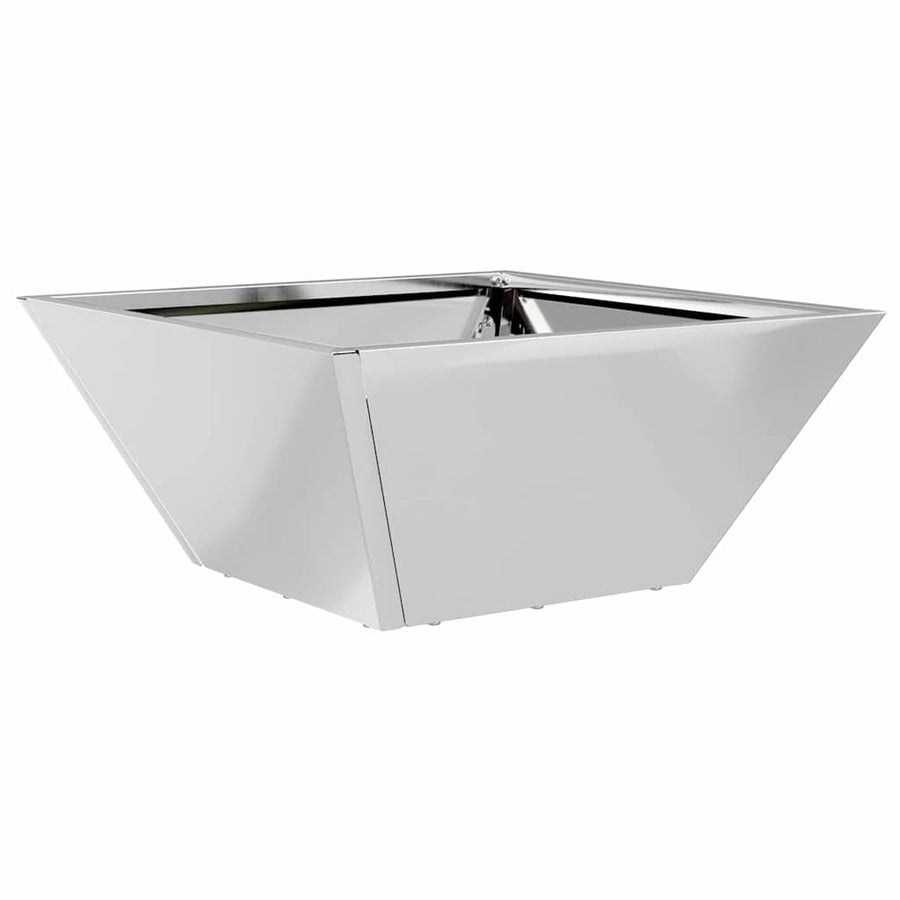 Tuin Bloempot 5 pcs Zilver 35 x 35 x 15 cm Gegalvaniseerd staal