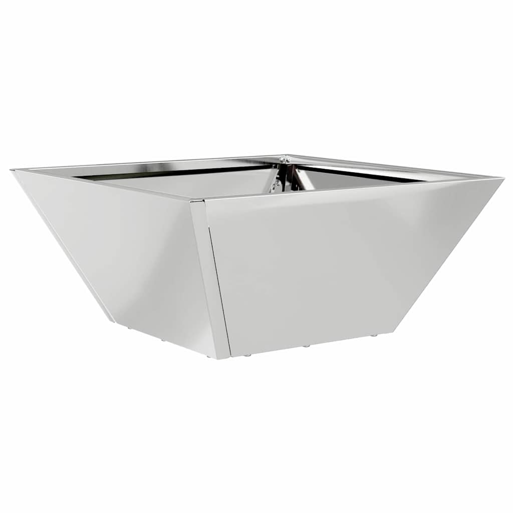 Tuin Bloempot 5 pcs Zilver 35 x 35 x 15 cm Gegalvaniseerd staal