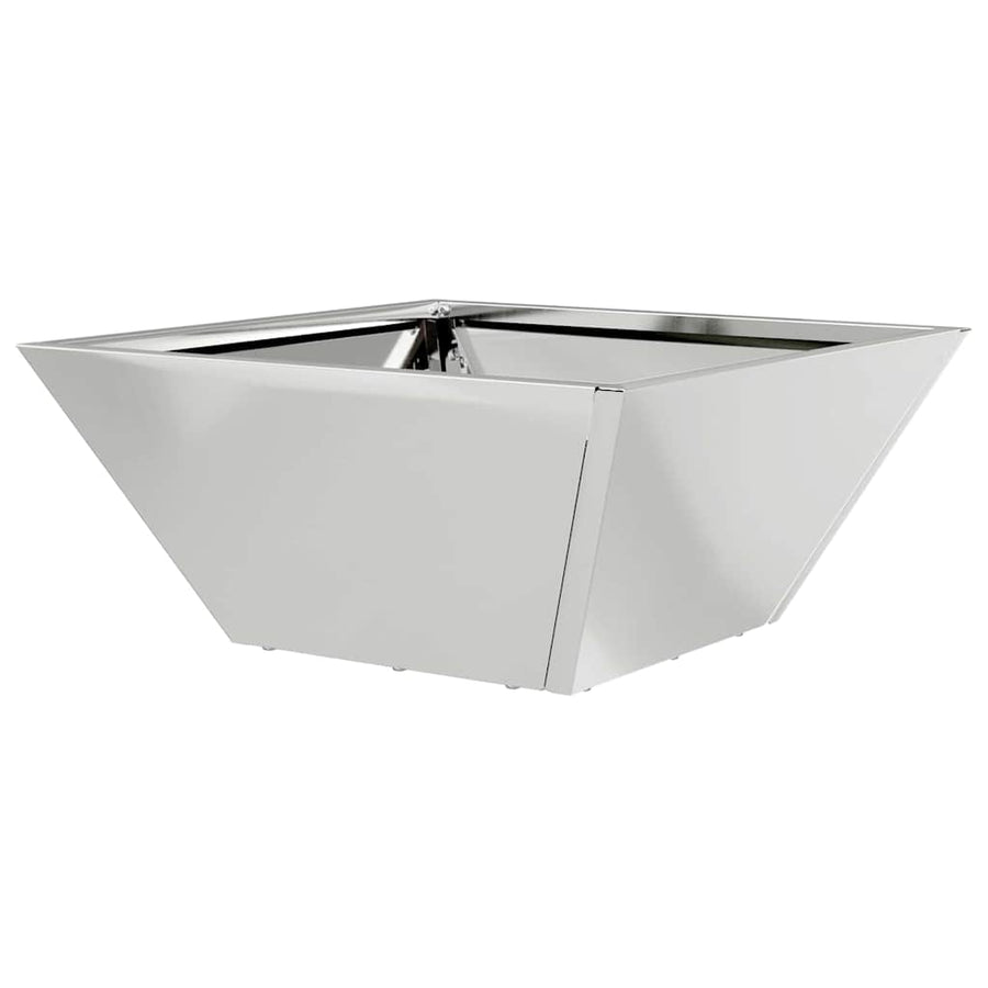 Tuin Bloempot 5 pcs Zilver 35 x 35 x 15 cm Gegalvaniseerd staal