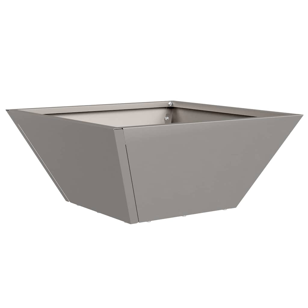 Tuin Bloempot Roestig 35 x 35 x 15 cm Cortenstaal