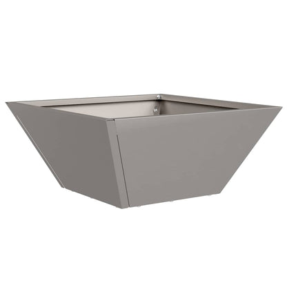 Tuin Bloempot 5 pcs Roestig 35 x 35 x 15 cm Cortenstaal