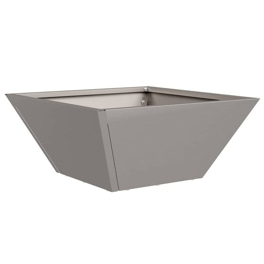 Tuin Bloempot 5 pcs Roestig 35 x 35 x 15 cm Cortenstaal