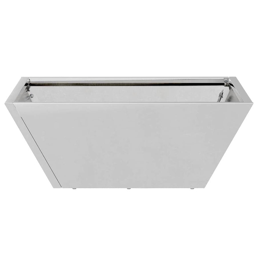 Tuin Kom Plantenbakken Set van 5 40x40x15 cm Gegalvaniseerd Staal
