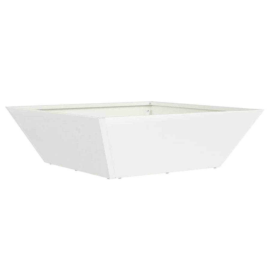 Plastic Plantenbak 5 pcs Wit 50 x 50 x 15 cm Staal