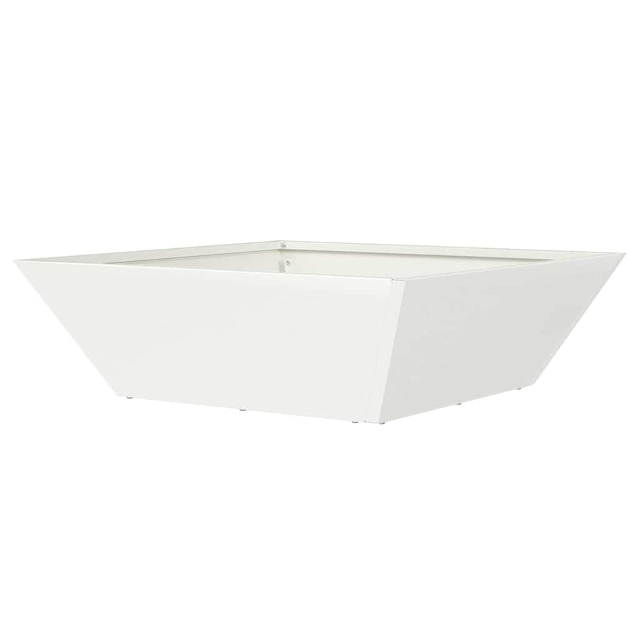 Plastic Plantenbak 5 pcs Wit 50 x 50 x 15 cm Staal