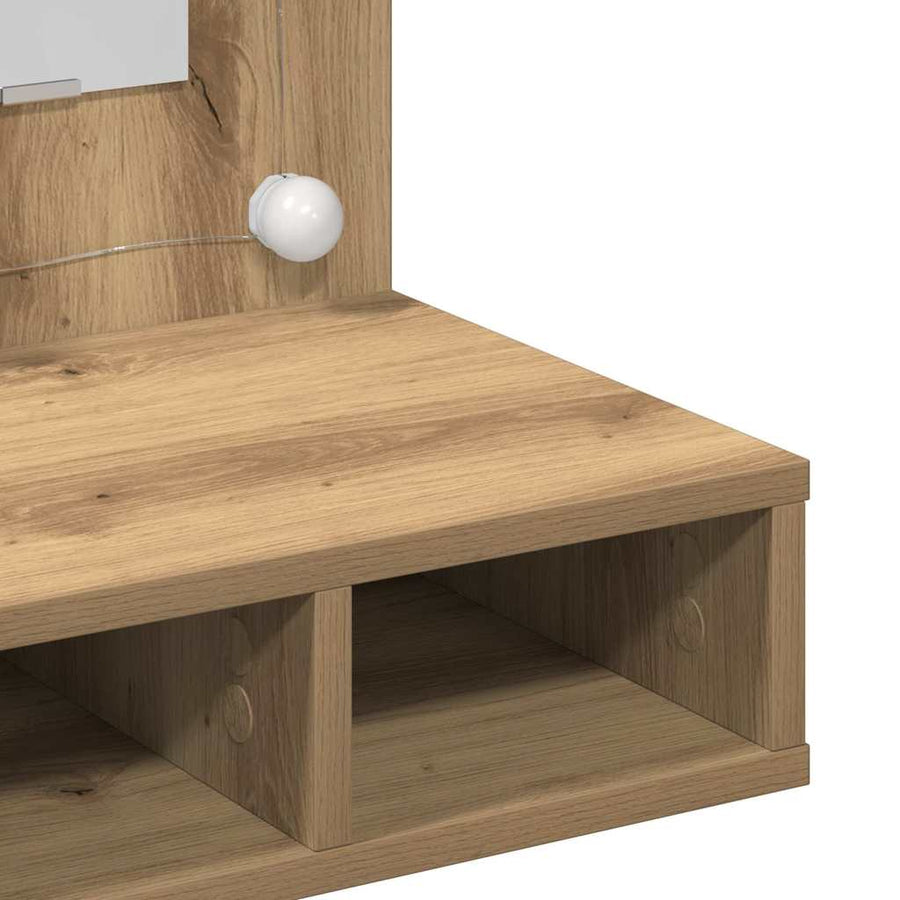 Spiegelkast Artisan Eiken 60 x 31,5 x 62 cm Bewerkt hout