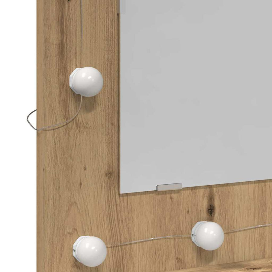 Spiegelkast Artisan Eiken 60 x 31,5 x 62 cm Bewerkt hout
