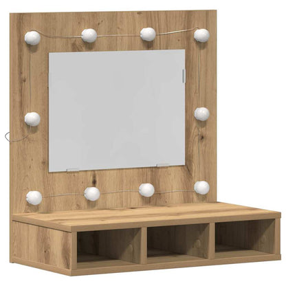 Spiegelkast Artisan Eiken 60 x 31,5 x 62 cm Bewerkt hout