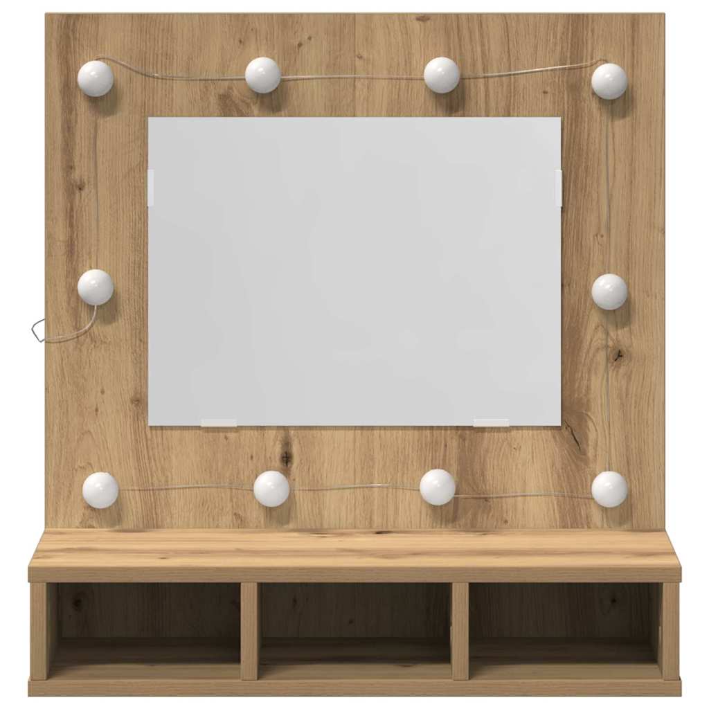 Spiegelkast Artisan Eiken 60 x 31,5 x 62 cm Bewerkt hout
