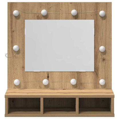 Spiegelkast Artisan Eiken 60 x 31,5 x 62 cm Bewerkt hout