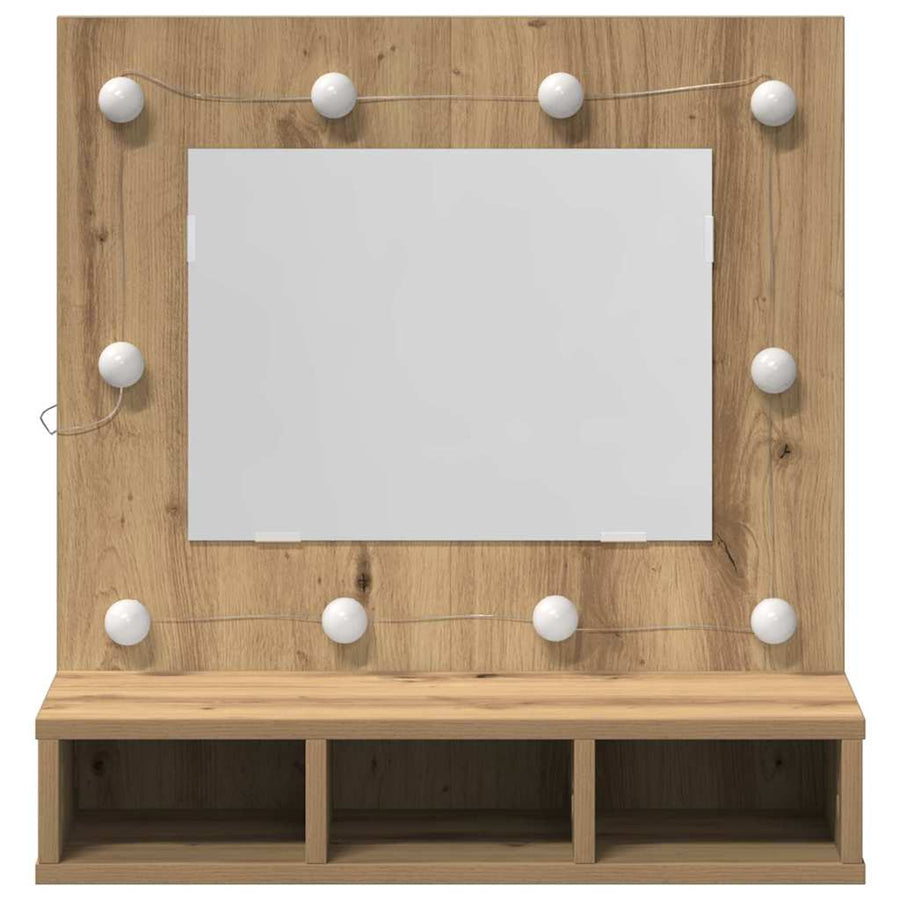 Spiegelkast Artisan Eiken 60 x 31,5 x 62 cm Bewerkt hout