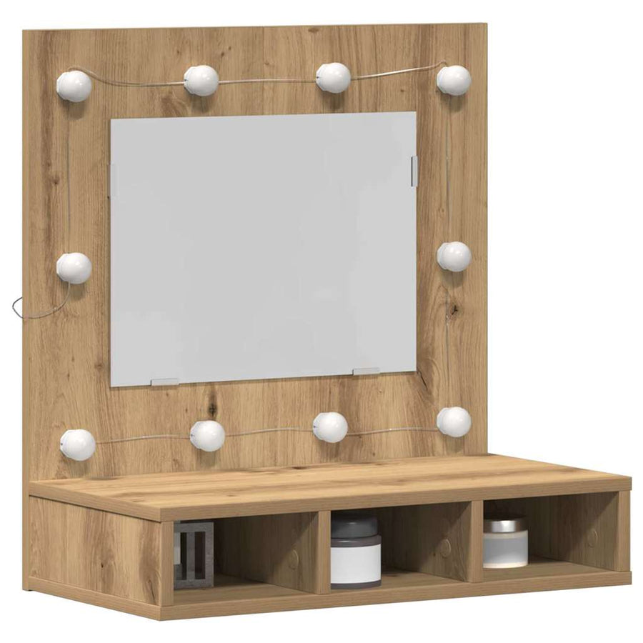 Spiegelkast Artisan Eiken 60 x 31,5 x 62 cm Bewerkt hout