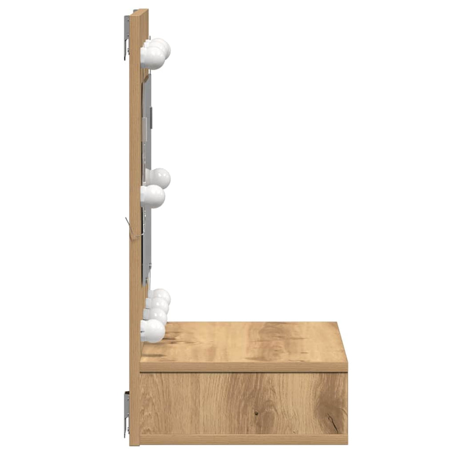 Spiegelkast Artisan Eiken 60 x 31,5 x 62 cm Bewerkt hout