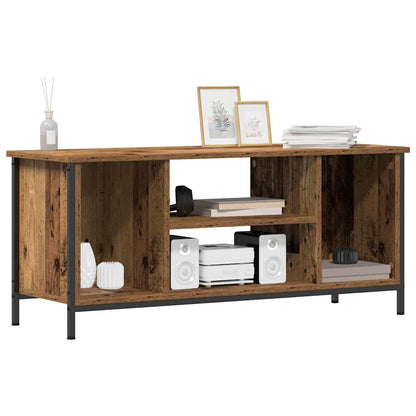 TV-kast Oud Hout 102 x 35 x 45 cm Bewerkt hout