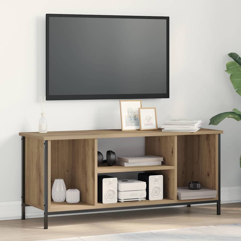 TV-kast Artisan Eiken 102 x 35 x 45 cm Bewerkt hout