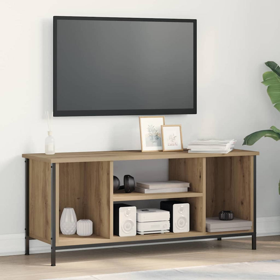 TV-kast Artisan Eiken 102 x 35 x 45 cm Bewerkt hout