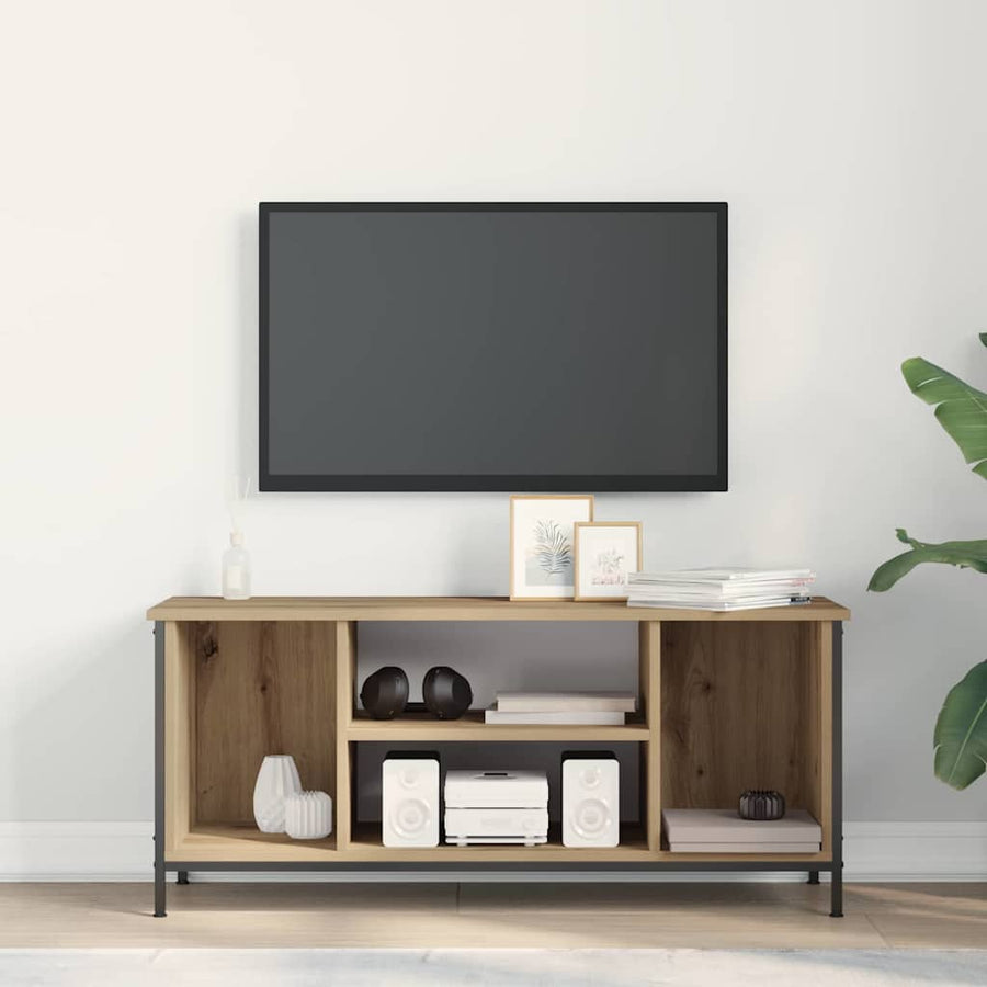 TV-kast Artisan Eiken 102 x 35 x 45 cm Bewerkt hout
