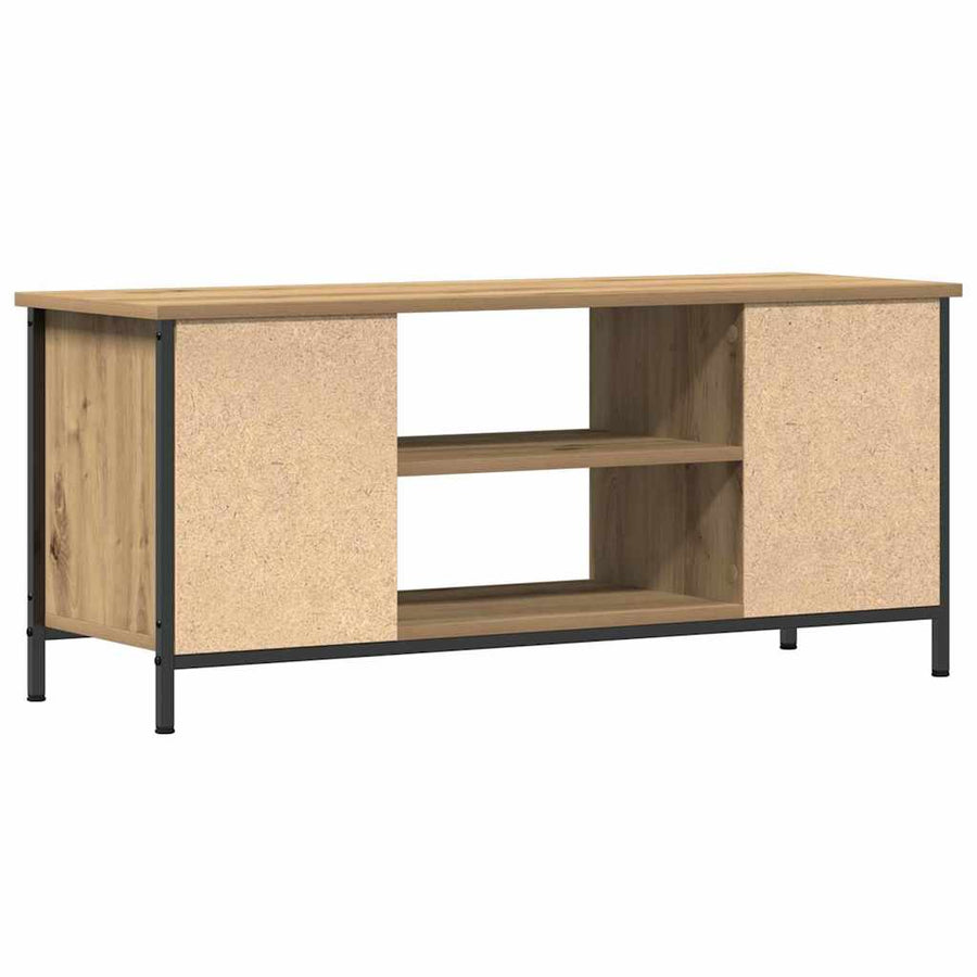TV-kast Artisan Eiken 102 x 35 x 45 cm Bewerkt hout