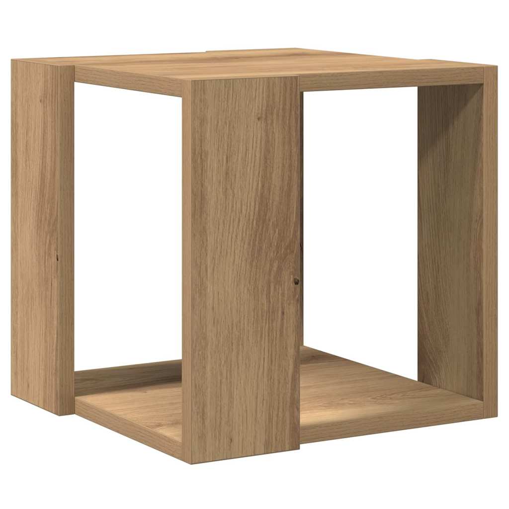 Salontafel Artisan Eiken 32 x 32 x 30 cm Bewerkt hout
