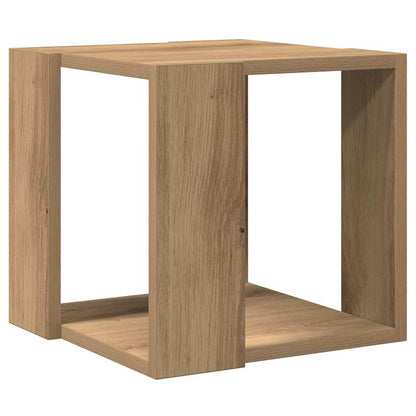 Salontafel Artisan Eiken 32 x 32 x 30 cm Bewerkt hout
