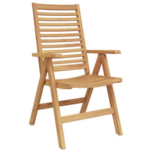 Tuinstoel 6 Pcs Bruin 52 X 64.5 X 108 Cm Massief Teakhout