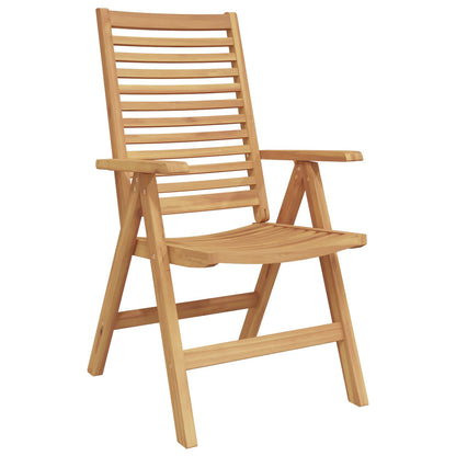 Tuinstoel 8 Pcs Bruin 52 X 64.5 X 108 Cm Massief Teakhout