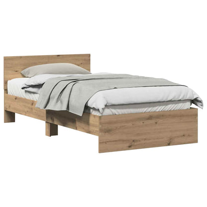 Bedframe met Hoofdeinde Artisan Eiken 100 x 200 cm