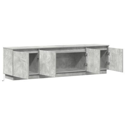 Tv-Kast Beton Grijs 180 X 38 X 49 Cm Bewerkt Hout Betongrijs