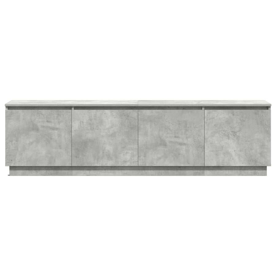 Tv-Kast Beton Grijs 180 X 38 X 49 Cm Bewerkt Hout Betongrijs