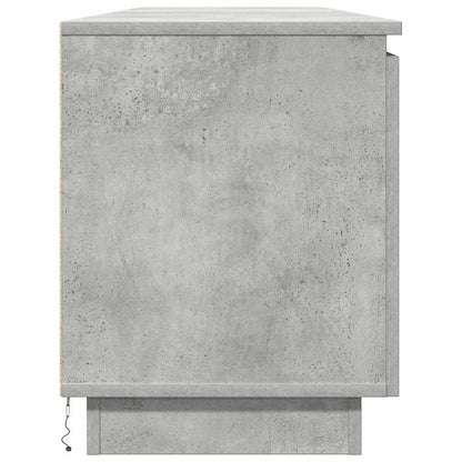 Tv-Kast Beton Grijs 180 X 38 X 49 Cm Bewerkt Hout Betongrijs