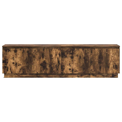 Tv-Kast 180 X 38 X 49 Cm Bewerkt Hout Gerookt eiken