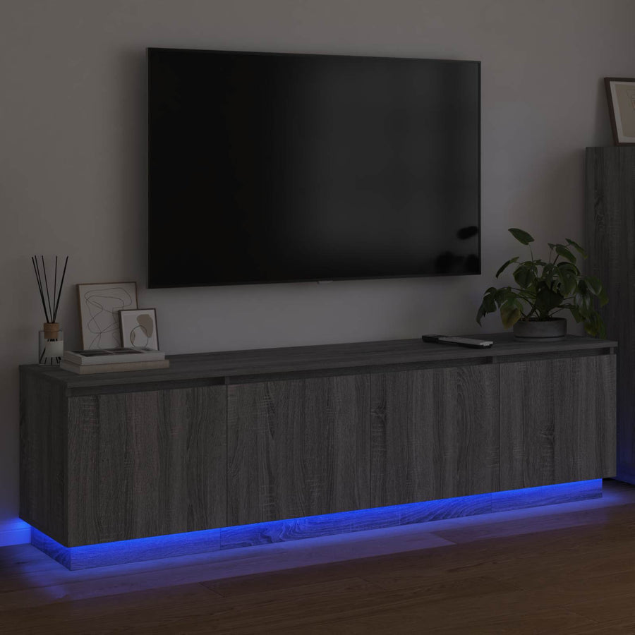 TV-kast Grijs Sonoma 180 x 38 x 49 cm Bewerkt hout