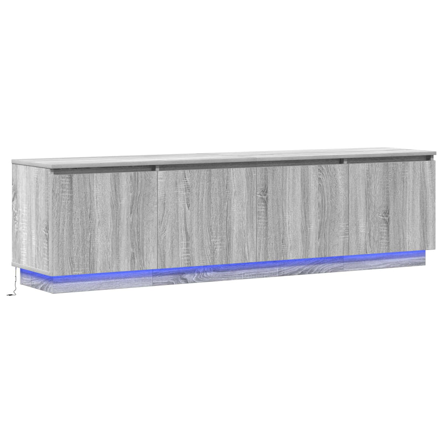 TV-kast Grijs Sonoma 180 x 38 x 49 cm Bewerkt hout