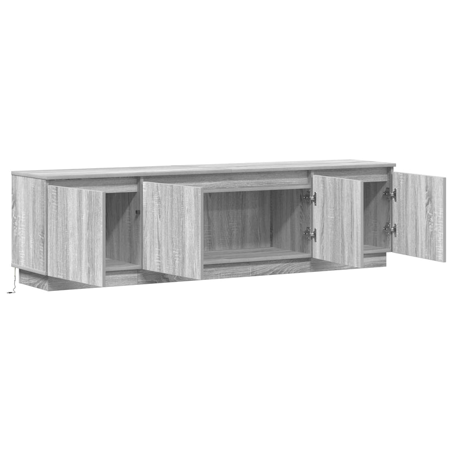 TV-kast Grijs Sonoma 180 x 38 x 49 cm Bewerkt hout