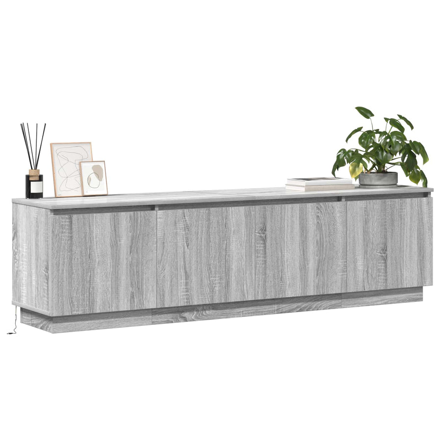 TV-kast Grijs Sonoma 180 x 38 x 49 cm Bewerkt hout