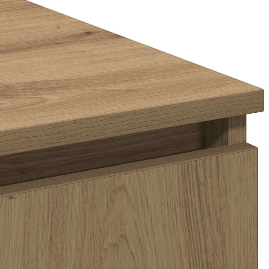 Tv-Kast Artisan Eiken 180 X 38 X 49 Cm Bewerkt Hout artisanaal eikenkleurig