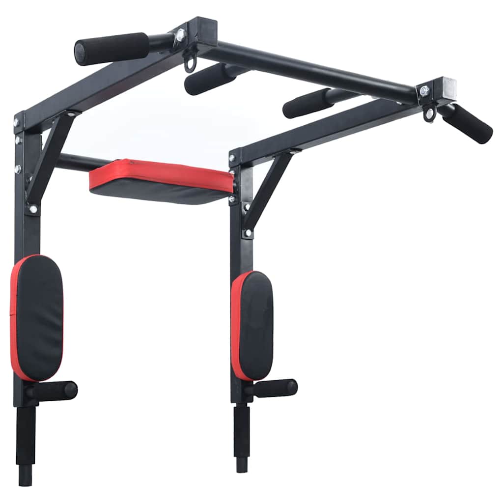 Optrekbar dipstation Zwart en Rood 89 x 59 x 70 cm