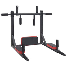 Optrekbar dipstation Zwart en Rood 89 x 59 x 70 cm