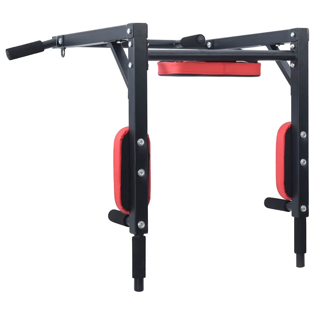 Optrekbar dipstation Zwart en Rood 89 x 59 x 70 cm