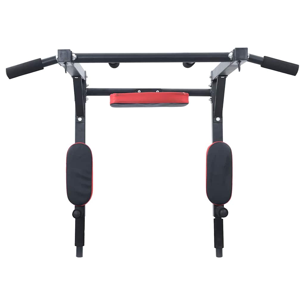 Optrekbar dipstation Zwart en Rood 89 x 59 x 70 cm