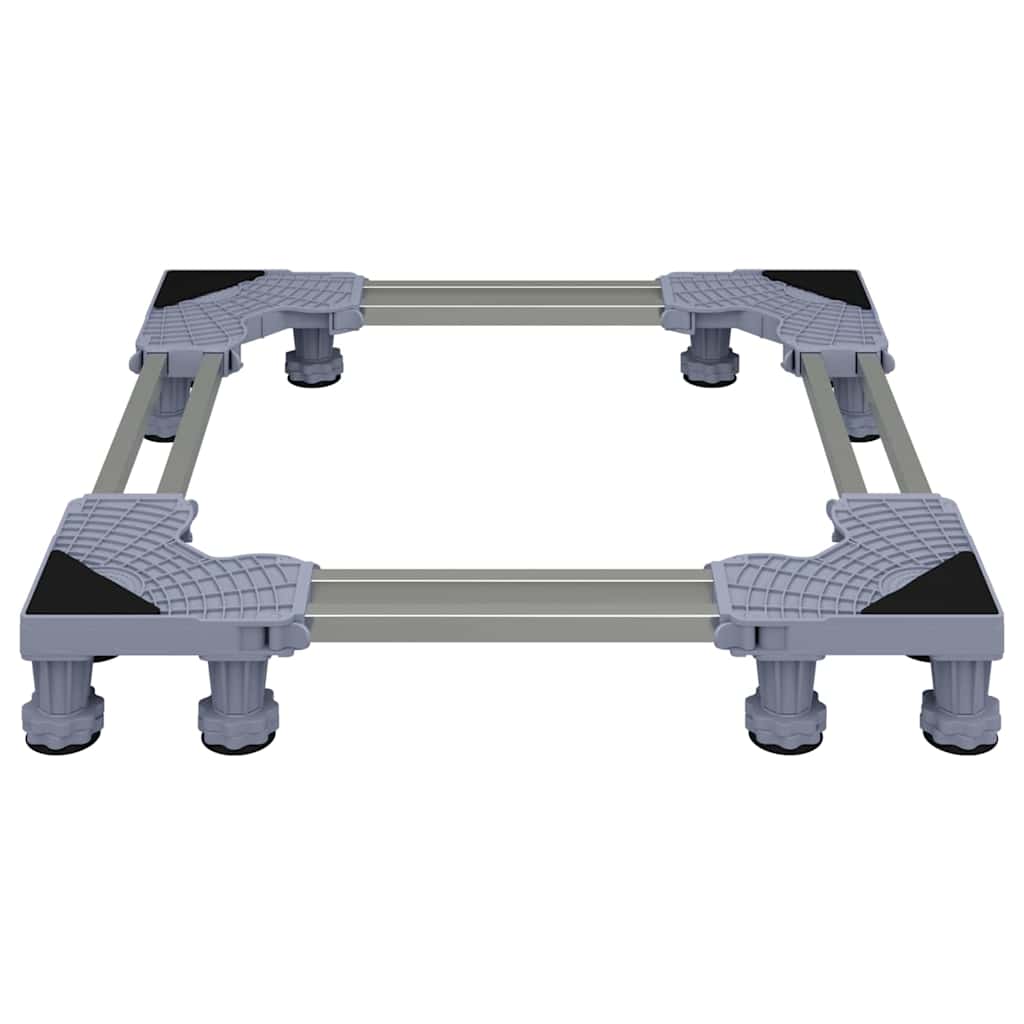 Wasmachinebasis Grijs 67 x 67 x 12 cm Roestvrij staal