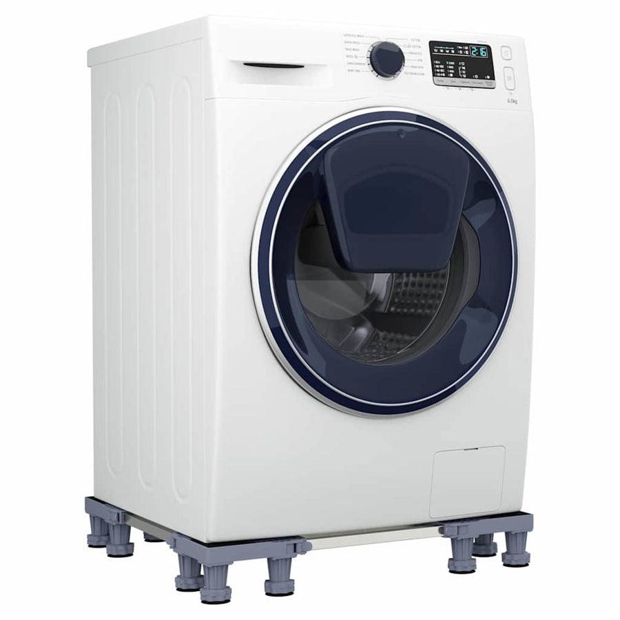 Wasmachinebasis Grijs 67 x 67 x 12 cm Roestvrij staal