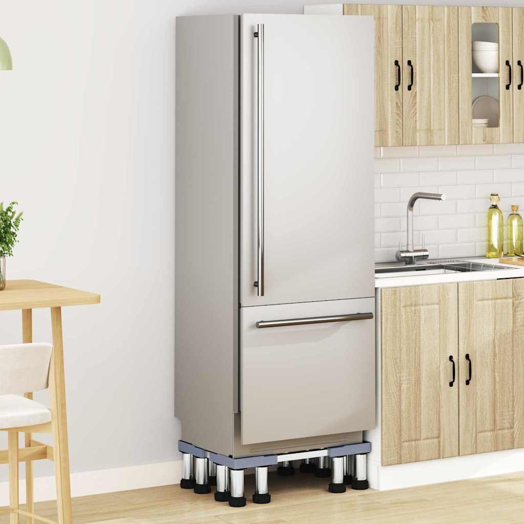 Wasmachinebasis Grijs 67 x 67 x 21,5 cm Roestvrij staal