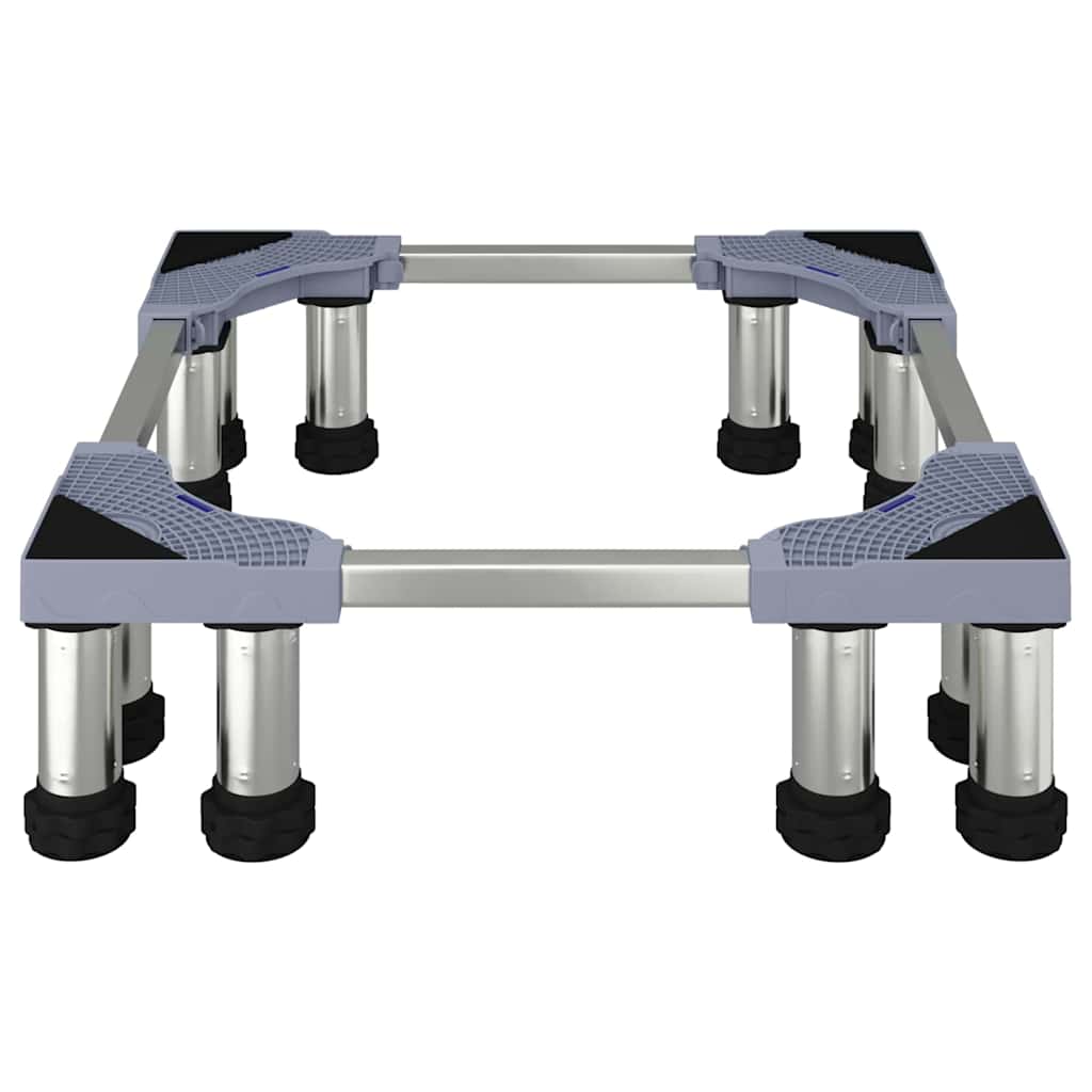 Wasmachinebasis Grijs 67 x 67 x 21,5 cm Roestvrij staal