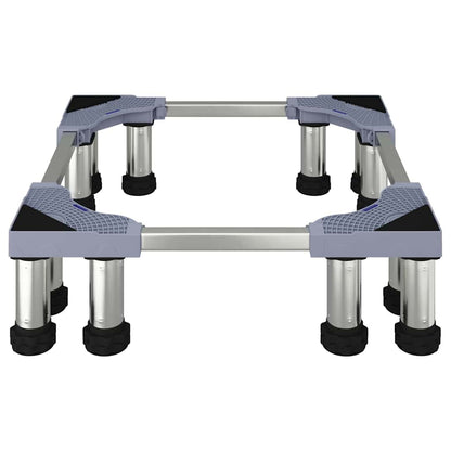 Wasmachinebasis Grijs 67 x 67 x 21,5 cm Roestvrij staal